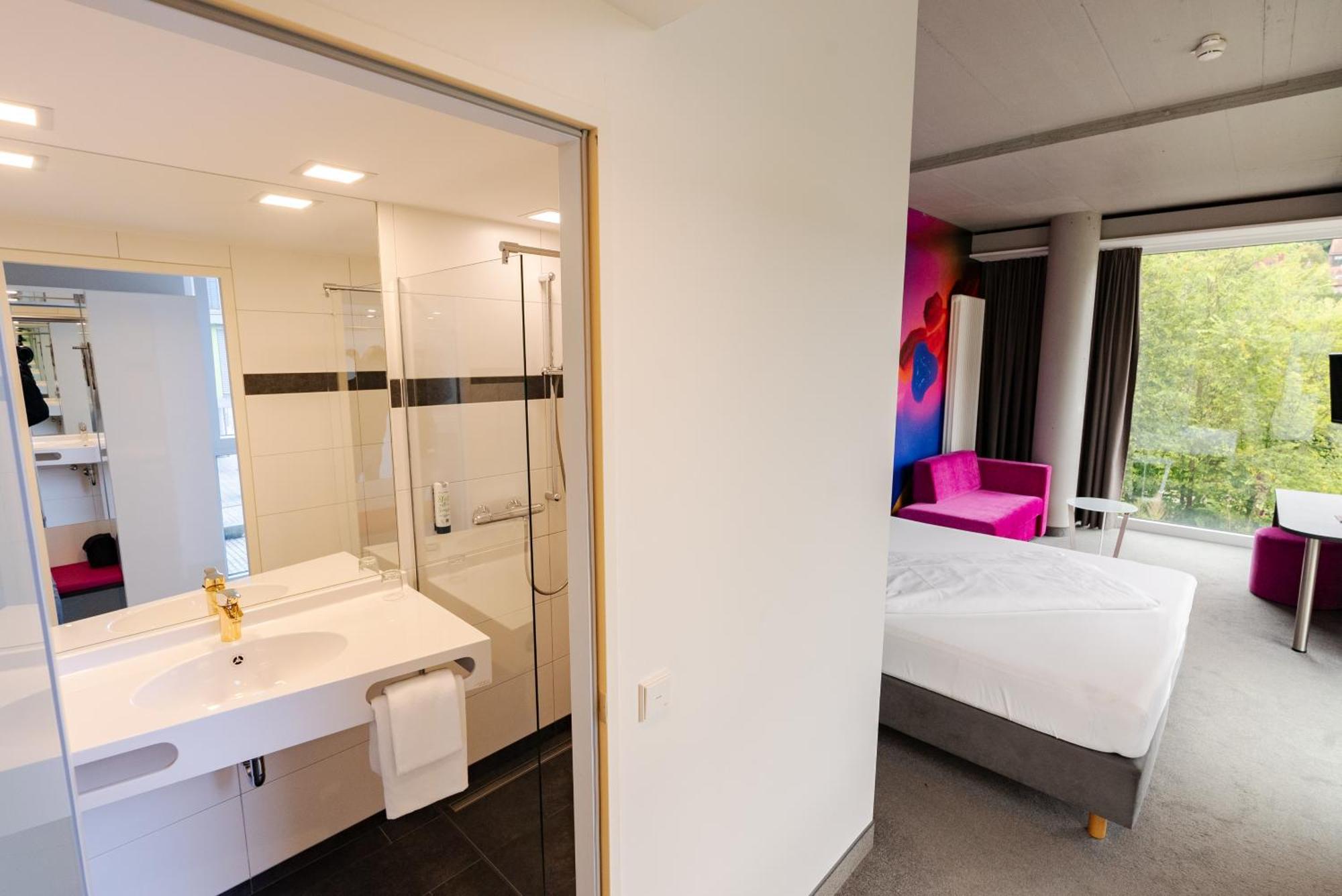 Qubixx Stadtmittehotel Schwäbisch Hall Dış mekan fotoğraf